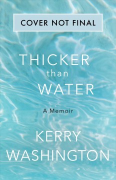 Thicker than water : a memoir Book cover