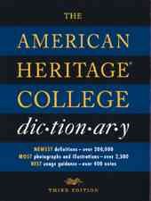 The American heritage college dictionary Book cover