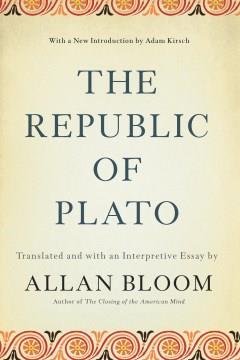 The Republic of Plato Book cover