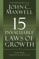 Go to record The 15 invaluable laws of growth : live them and reach you...