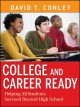 Go to record College and career ready : helping all students succeed be...